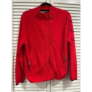 Jamie Sadok Red Jacket